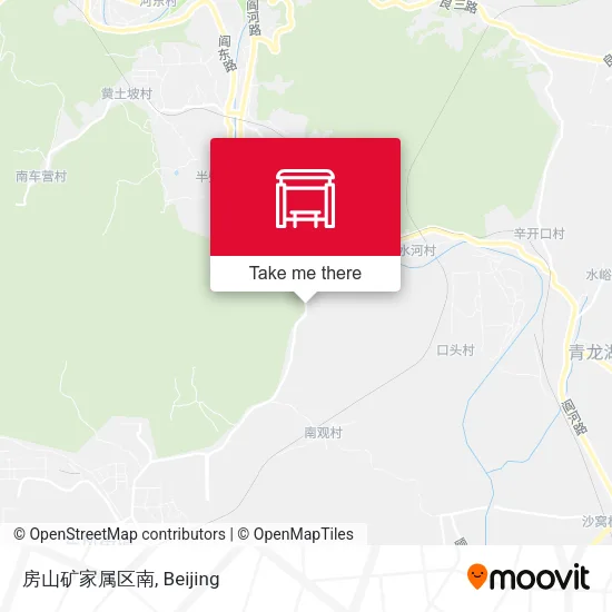 房山矿家属区南 map