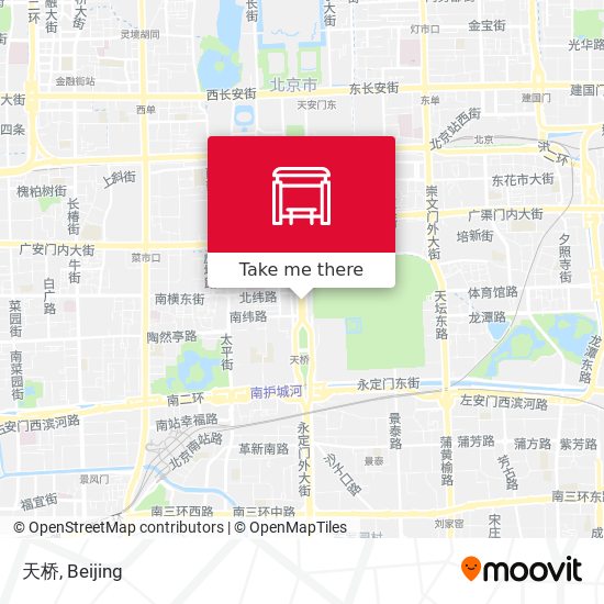 天桥 map