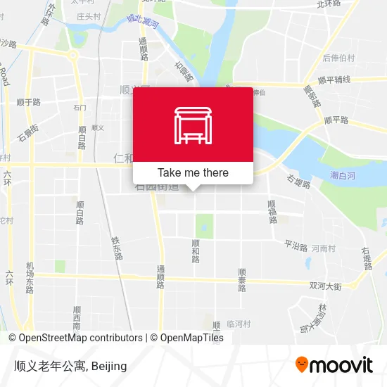 顺义老年公寓 map