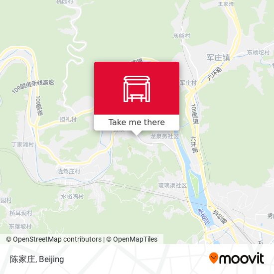 陈家庄 map