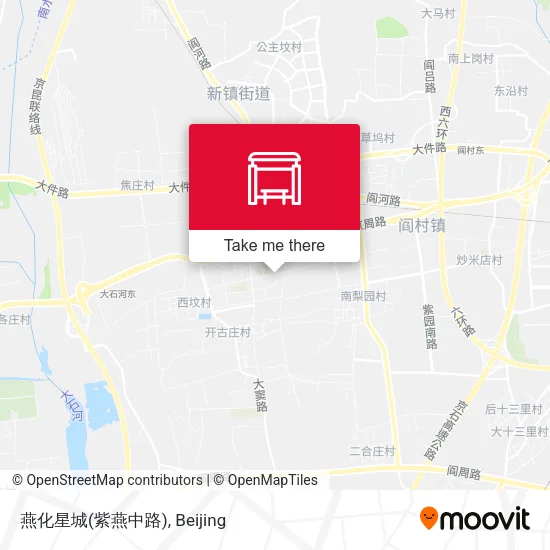 燕化星城(紫燕中路) map