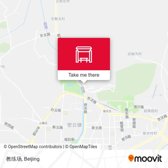 教练场 map