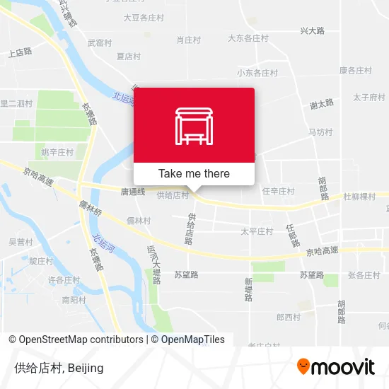 供给店村 map