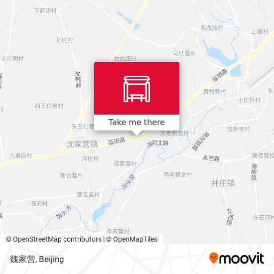 魏家营 map