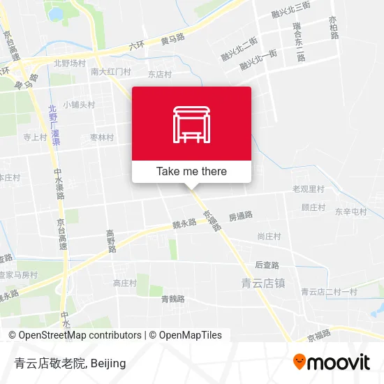 青云店敬老院 map