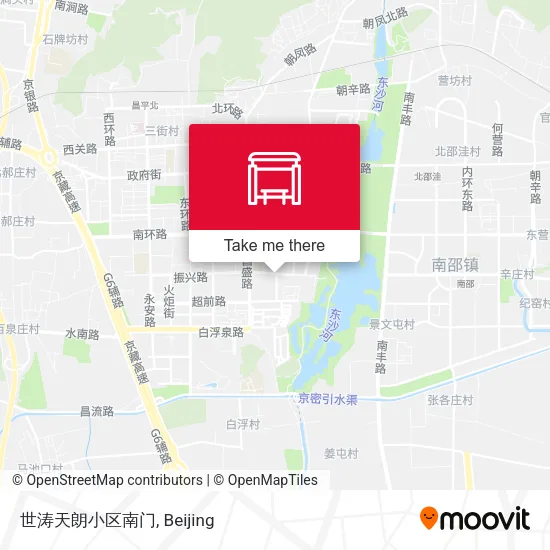 世涛天朗小区南门 map