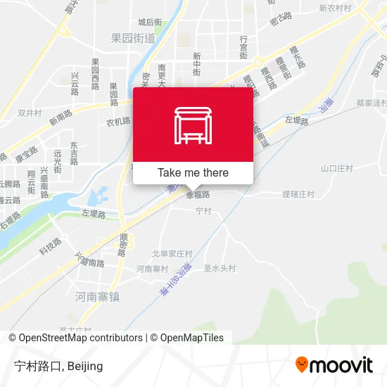 宁村路口 map