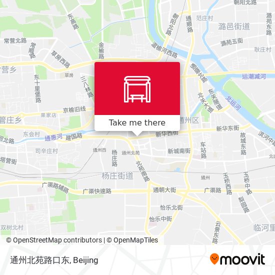 通州北苑路口东 map