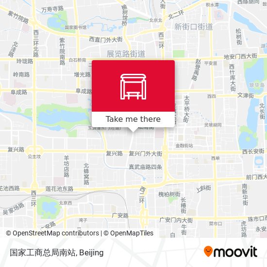 国家工商总局南站 map