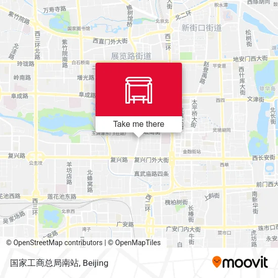 国家工商总局南站 map