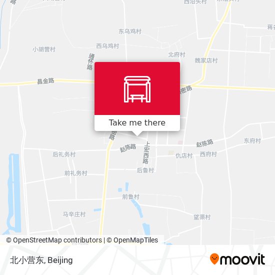 北小营东 map