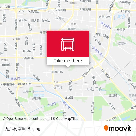 龙爪树南里 map