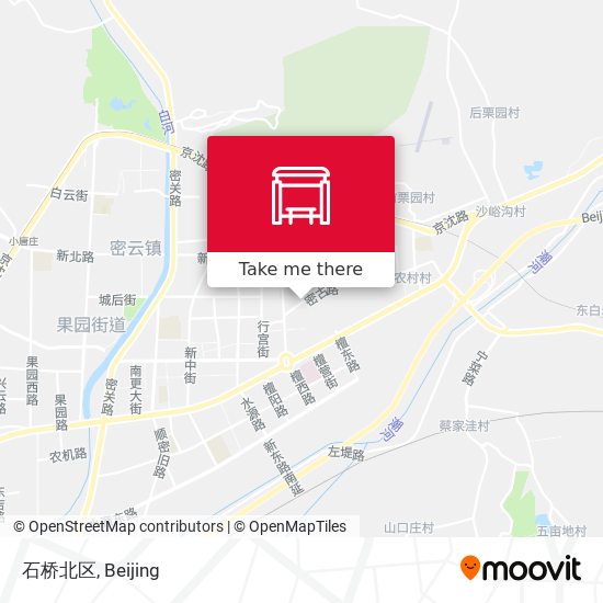 石桥北区 map