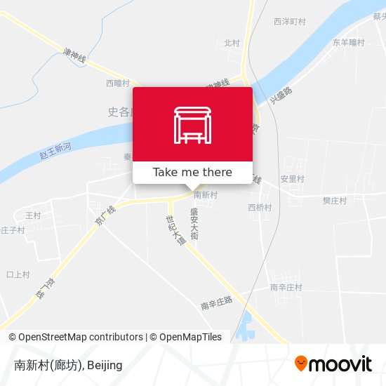 南新村(廊坊) map