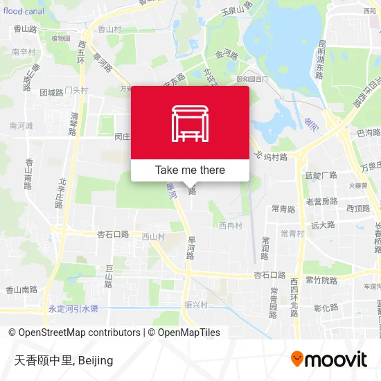 天香颐中里 map