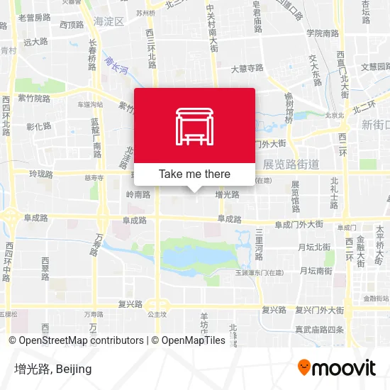 增光路 map