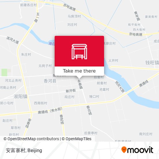 安富寨村 map
