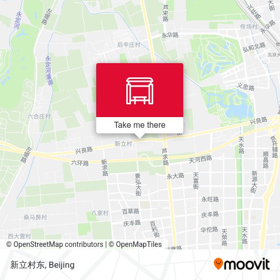 新立村东 map