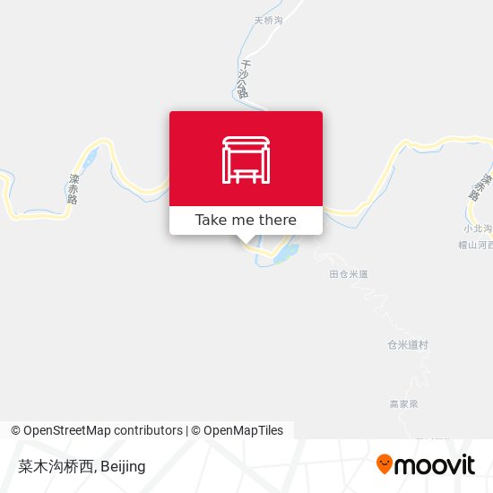 菜木沟桥西 map