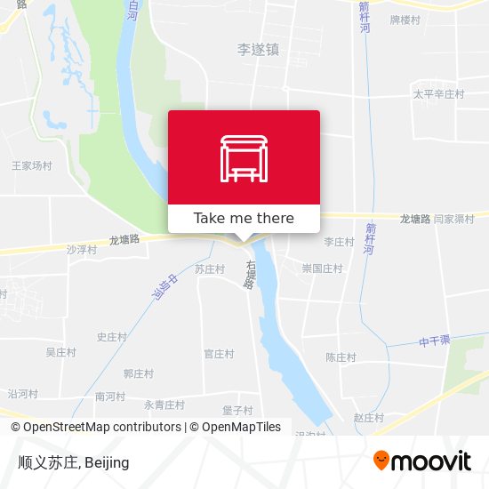 顺义苏庄 map