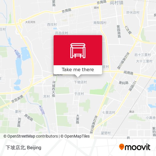 下坡店北 map