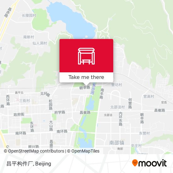 昌平构件厂 map