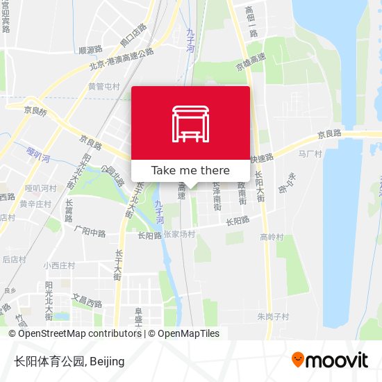 长阳体育公园 map