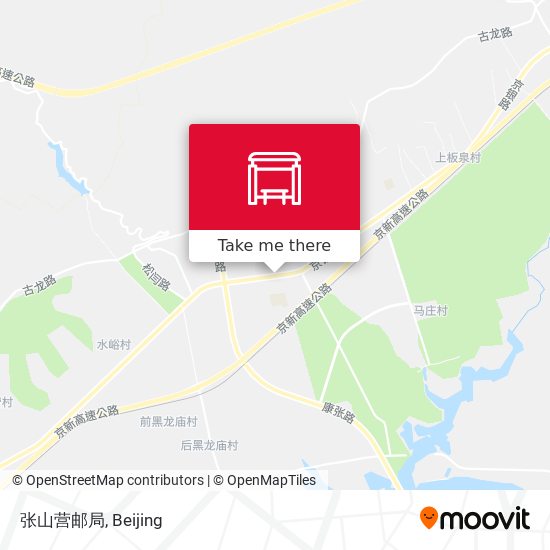 张山营邮局 map