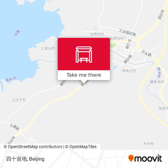 四十亩地 map