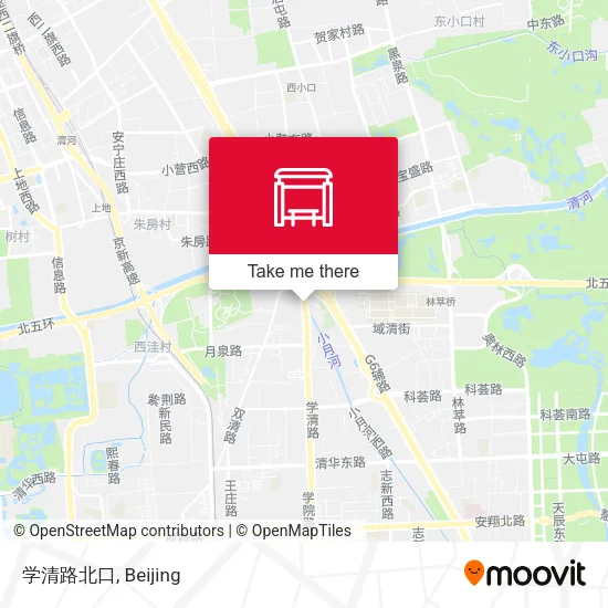 学清路北口 map
