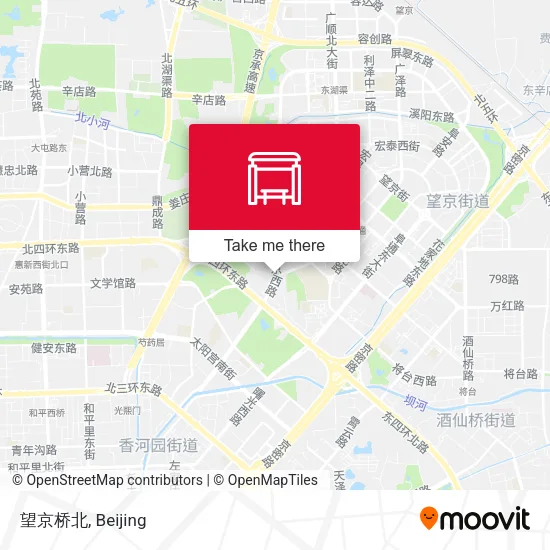 望京桥北 map