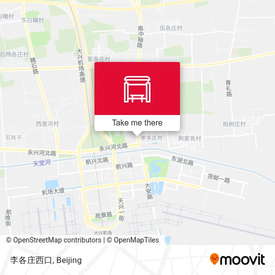 李各庄西口 map