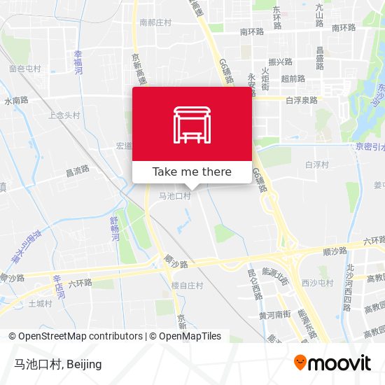马池口村 map