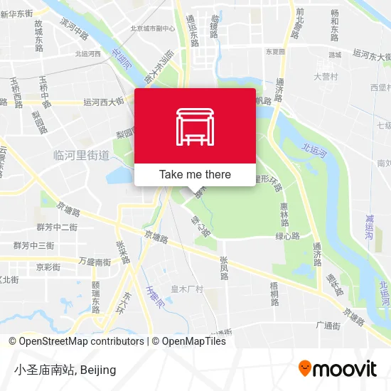 小圣庙南站 map