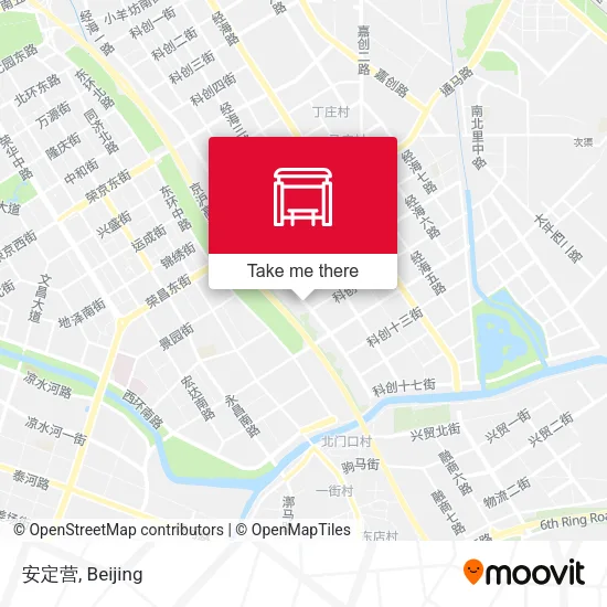 安定营 map