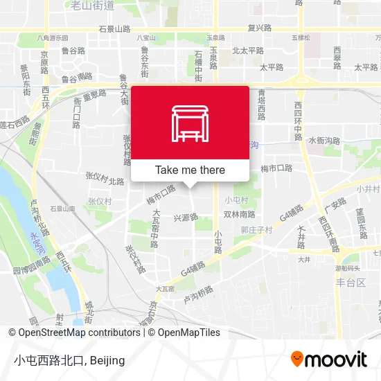 小屯西路北口 map
