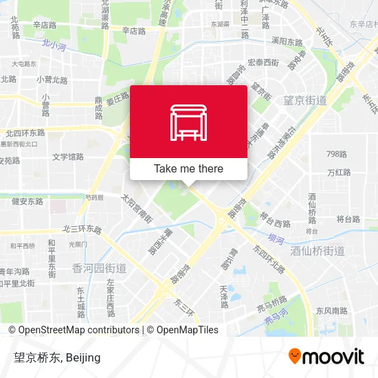 望京桥东 map