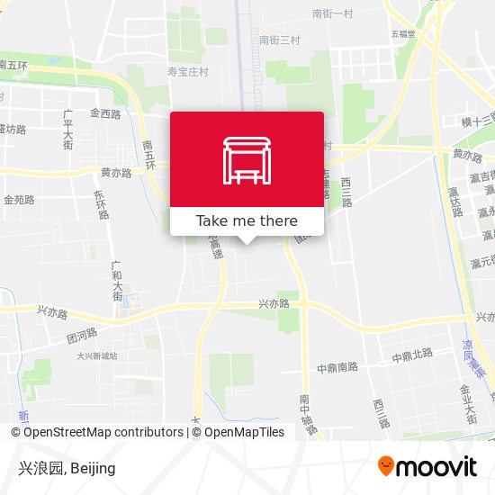兴浪园 map