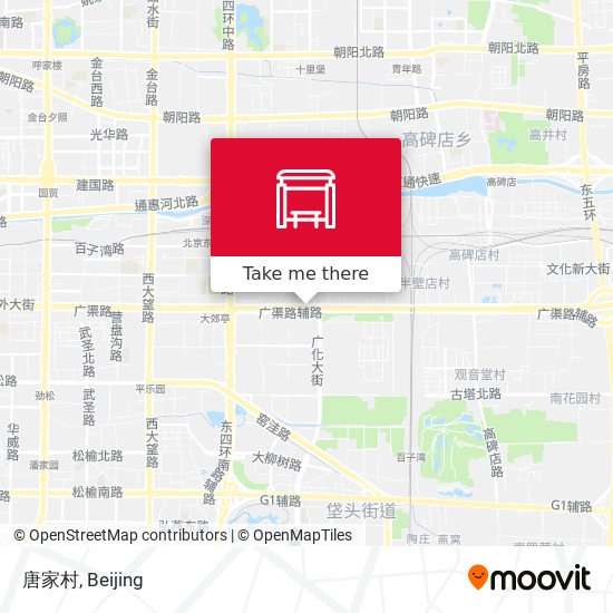 唐家村 map