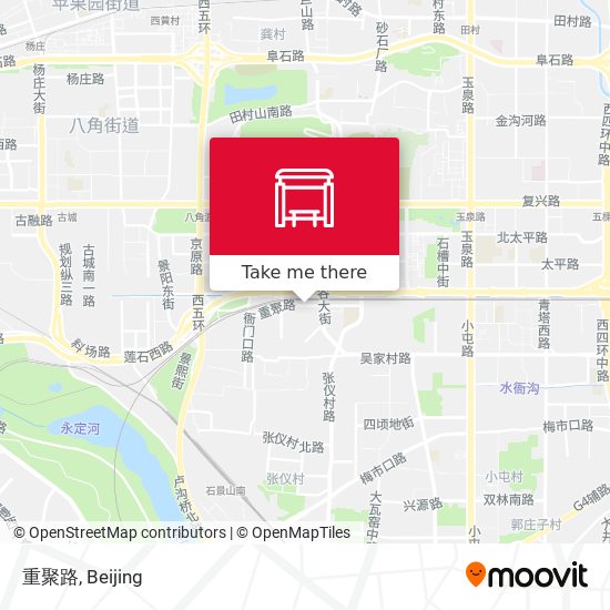 重聚路 map