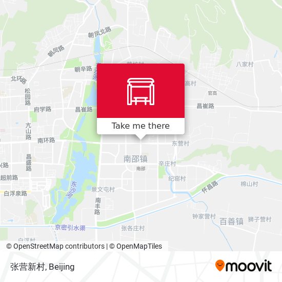 张营新村 map