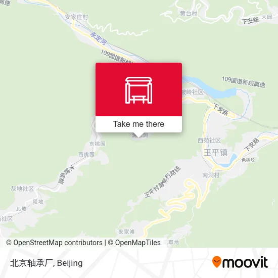 北京轴承厂 map