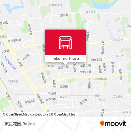 流星花园 map