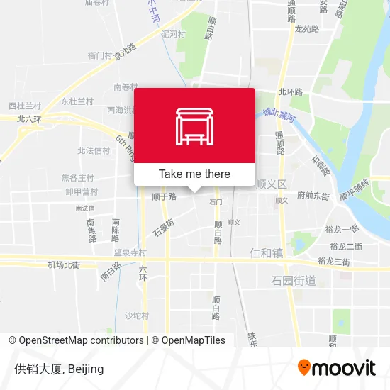 供销大厦 map