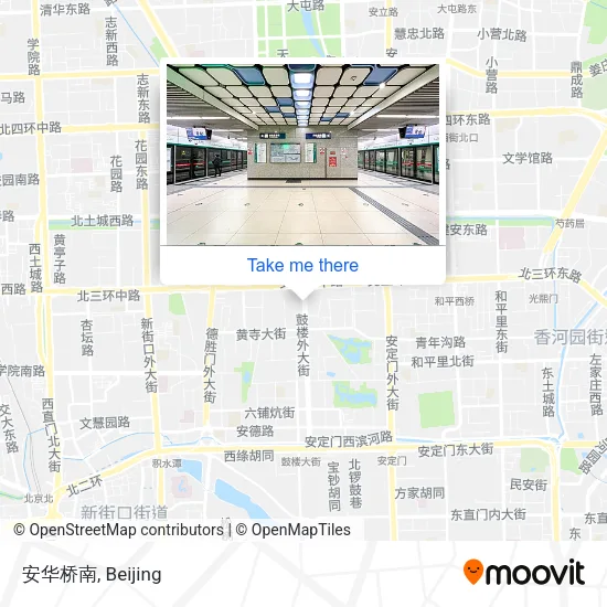 安华桥南 map