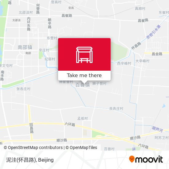 泥洼(怀昌路) map