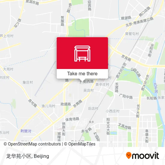 龙华苑小区 map