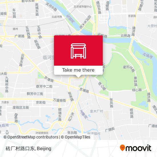 砖厂村路口东 map