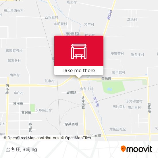 金各庄 map