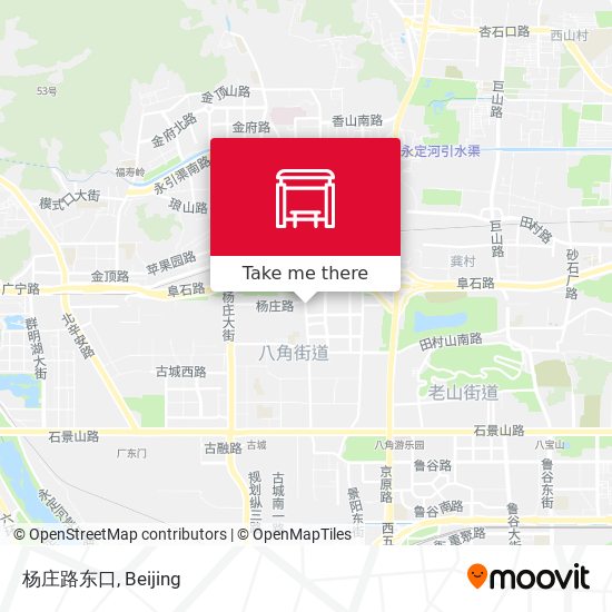 杨庄路东口 map